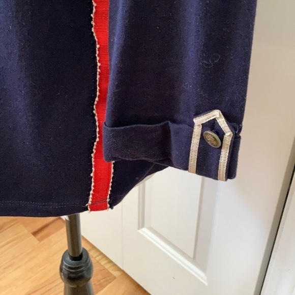 Boden Maritime Detail Navy Jersey Top 6 - Picture 10 of 11